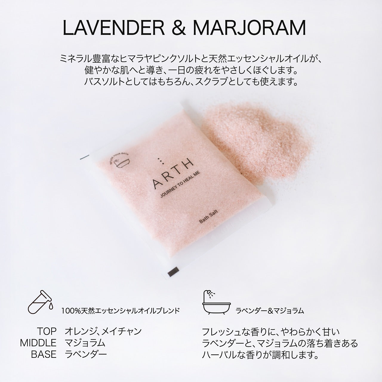 ARTH RECOVERY BATH SALT SET