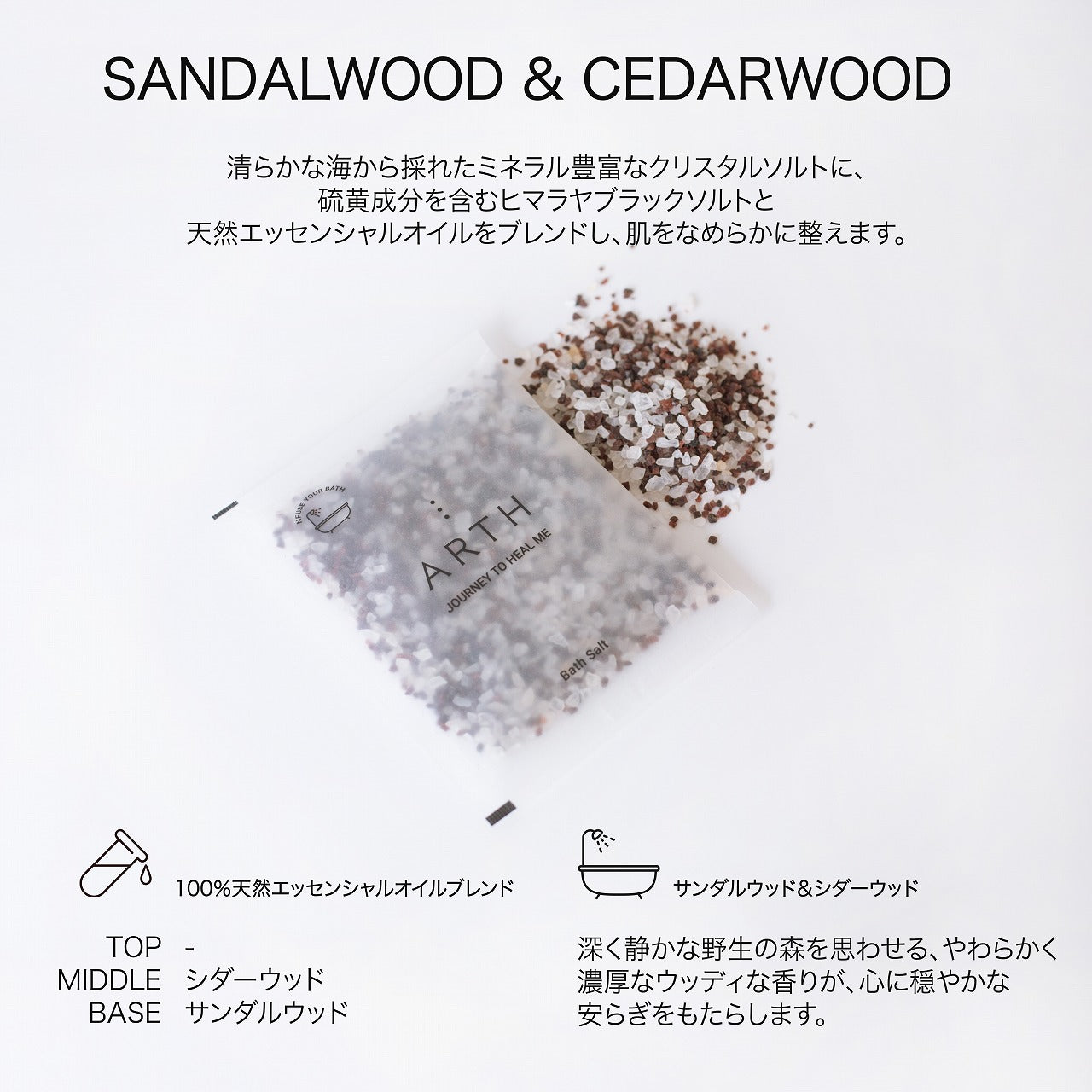 ARTH RECOVERY BATH SALT SET