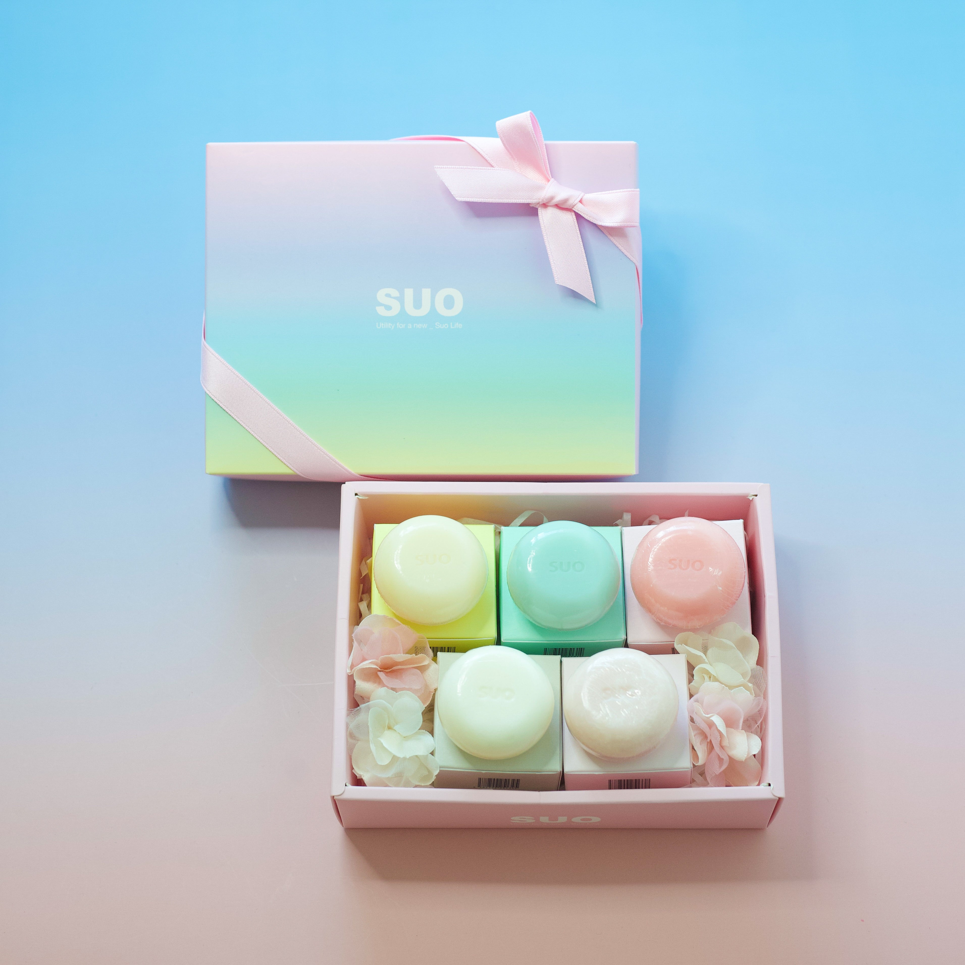 オリジナルボックス】SUO All in one ＆Rince アメニティサイズ5種