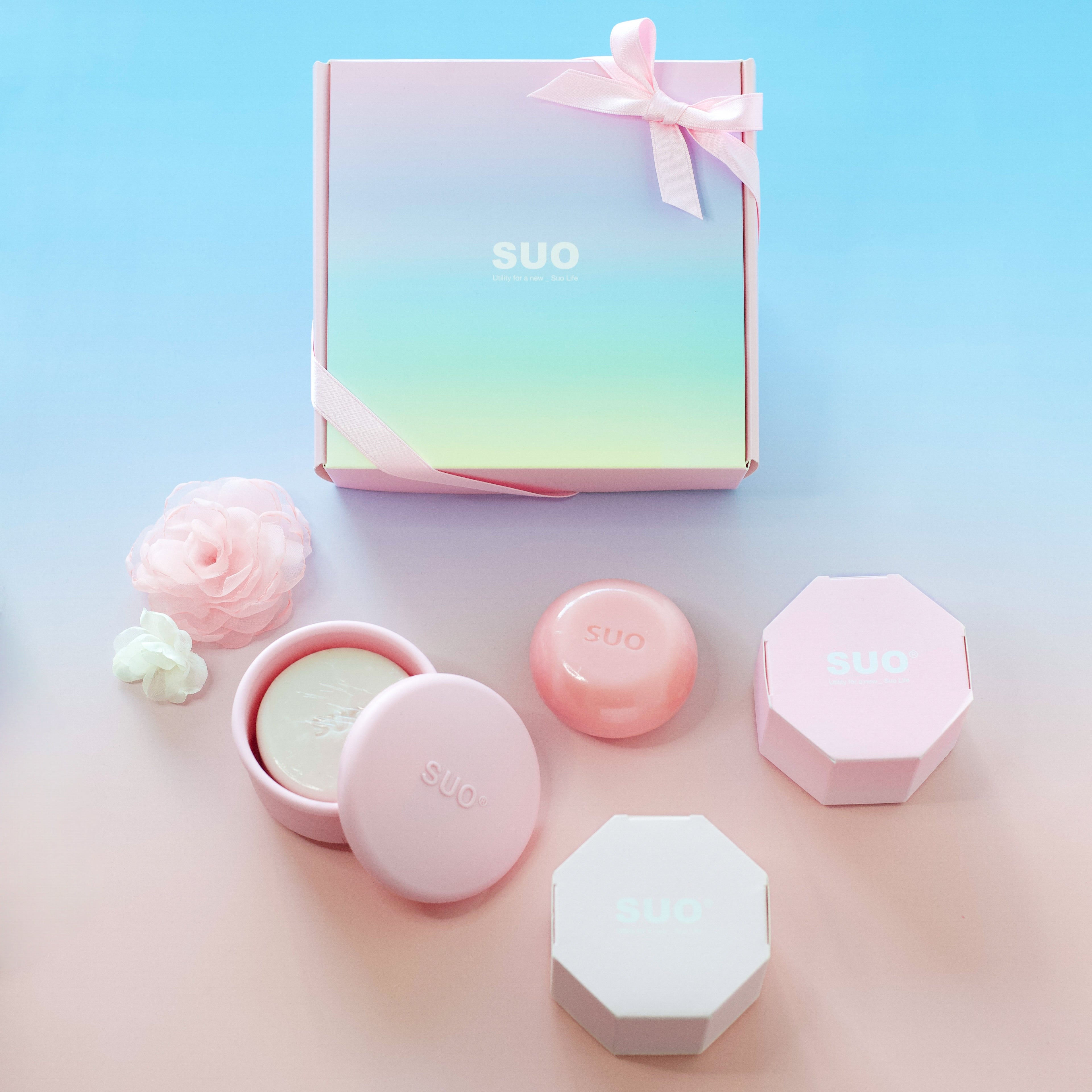 【オリジナルボックス】SUO All in one &amp; SUO Rinse シリコンケースセット